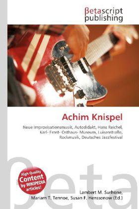 Produktbild Achim Knispel (Deutsch, 2010)