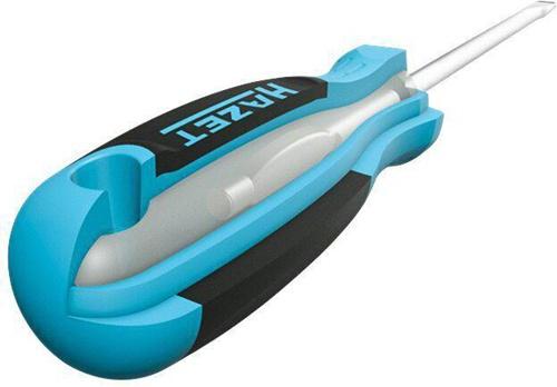 Actual product image HAZET Elektronik Schraubendreher 811EL/7 ∙ Cross recess profile PH, Slot profile ∙ 205 mm x 125 mm … (Port, Phillipps cross recess (PH))