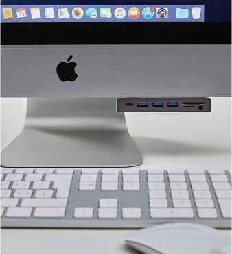 Produktbild LMP Attach Dock Pro 10 Port SG,Mini-DP,HDMI (USB-C, 10 Ports)