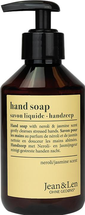 Actual product image Jean & Len Neroli/Jasmine (Liquid soap, 250 ml)