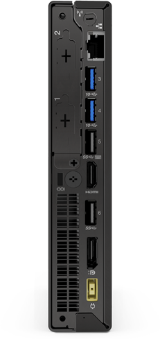 Image du produit Lenovo ThinkCentre M720q (Intel Core i5-8400T, 8 Go, 256 Go)