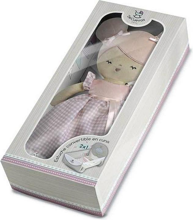 Produktbild DeCuevas Lumpenpuppe Niza In eine Wiege umwandelbarer Koffer 36 cm Plüschtier
