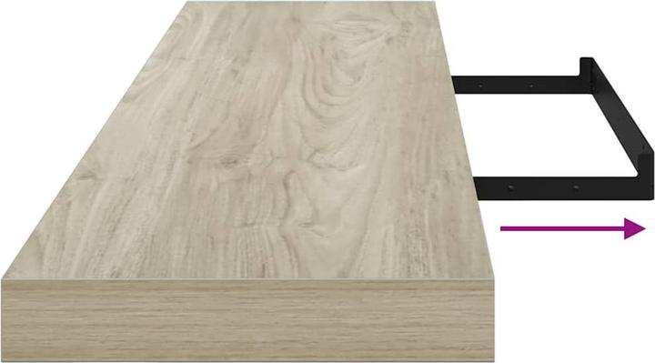 Actual product image vidaXL Wandregal (23.50 x 23.50 x 3.80 cm)
