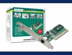 Produktbild Digitus Fast Ethernet PCI Card 10/100Mbit 1xRJ-45 Realtek 8139 (PCI)