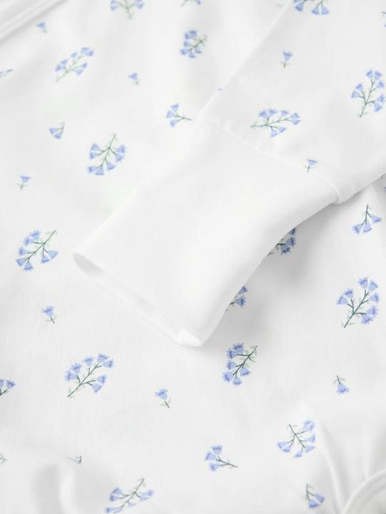 Produktbild PO.P Baby-Wickelbody langarm mit Blümchen (56)