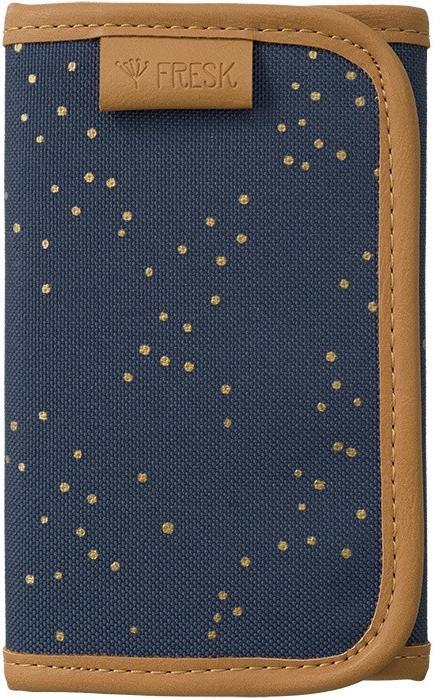 Fresk Portemonnaie, Indigo Dots