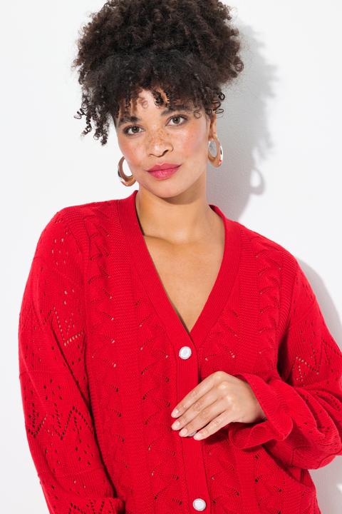 Immagine prodotto Miamoda Strickjacke, Langarm mit Volant (58)