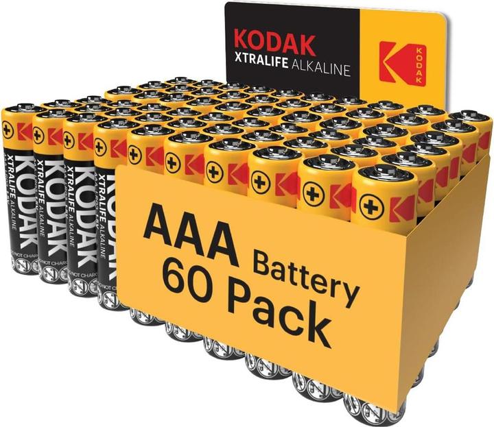 Actual product image Kodak Xtralife (60 pcs., AAA, 1050 mAh)