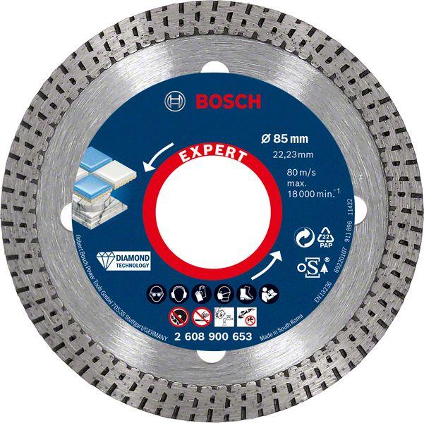 Produktbild Bosch Professional Zubehör EXPERT HardCeramic Diamanttrennscheiben, 115 x 22,23 x 1,4 x 10 mm