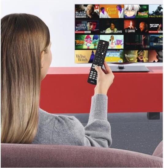 Produktbild Hama Universal-Fernbedienung für Philips TVs, IR, lernfähig, leuchtende Tasten (Universal Fernbedienung, Infrarot)