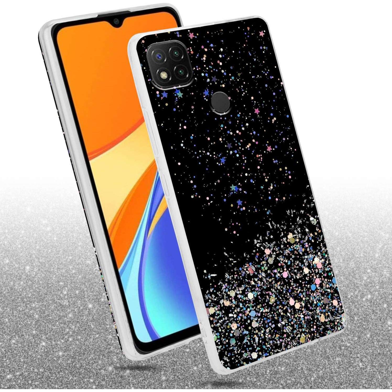 Thumbnail - Cadorabo TPU Hülle für Xiaomi RedMi 9C / RedMi 10A mit Glitzer (Xiaomi Redmi 10A, Xiaomi Redmi 9C), Smartphone Hülle, Sc...