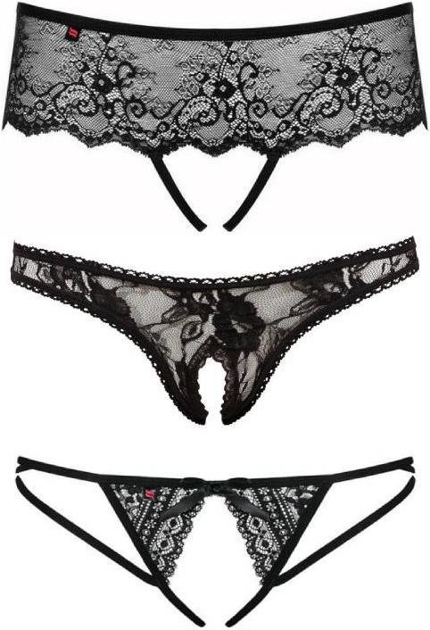 Actual product image Open Panty Trio