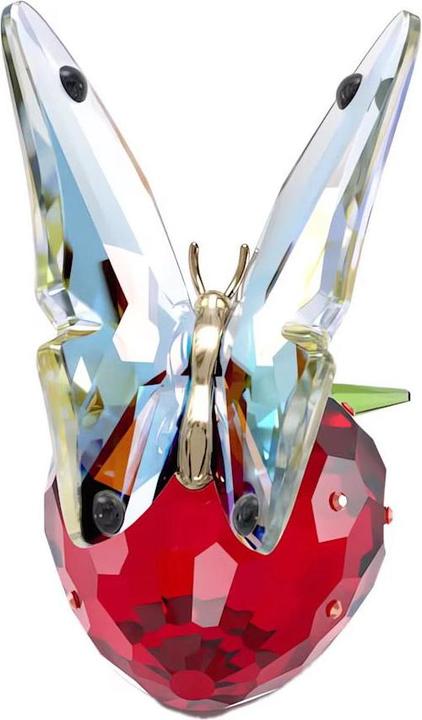 Actual product image Swarovski Idyllia butterfly and strawberry