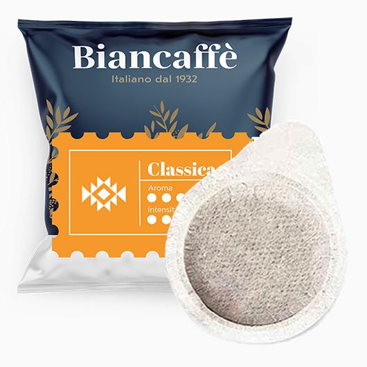 Immagine prodotto Biancaffe Kaffeepads Classica (150 Pads E.S.E) (150 x Porta.)
