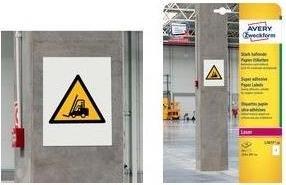 Actual product image Avery Paper labels