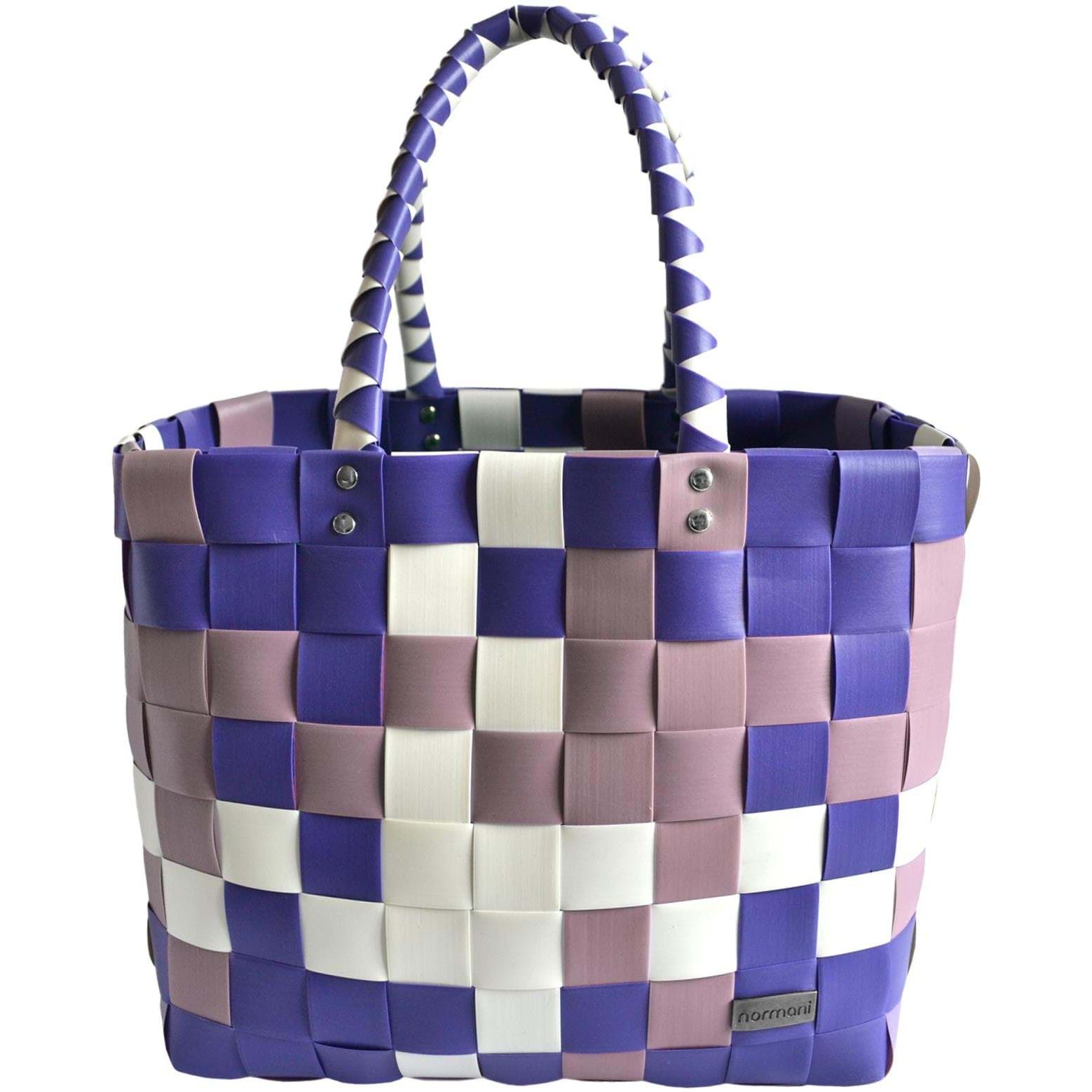 Normani, Einkaufshilfe, Einkaufskorb Einkaustasche aus Kunststoff, Violett