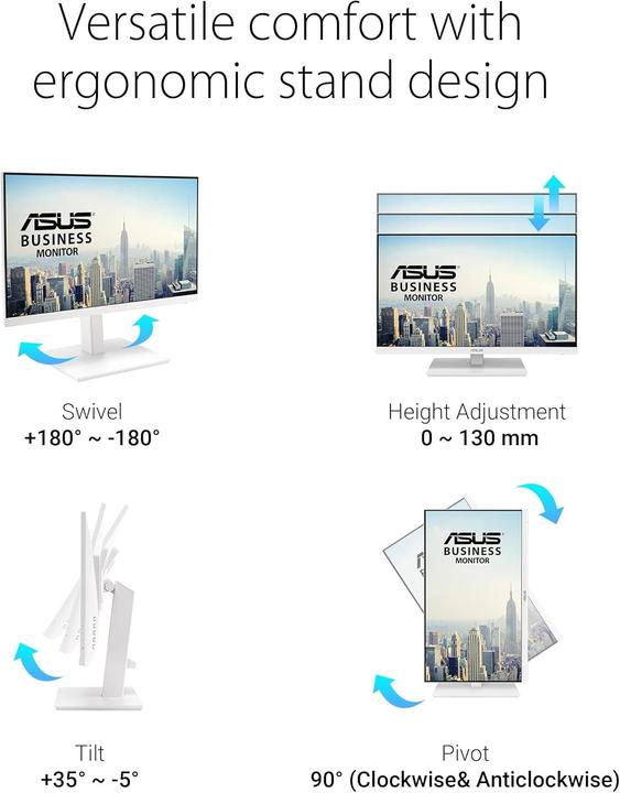 Image du produit ASUS VA24EQSB-W (1920 x 1080 pixels, 23.80")