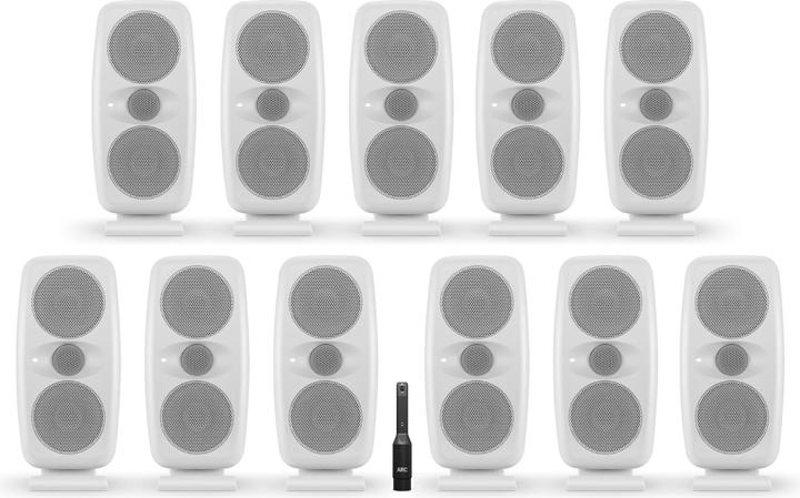 Actual product image IK Multimedia iLoud MTM MKII Immersive Bundle WHITE (Active, Pair, 1x 100 W)