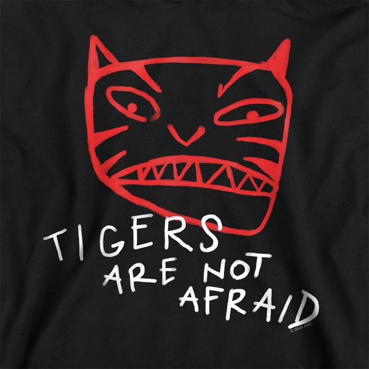Produktbild Tigers Are Not Afraid Hoodie zum Überziehen (140)