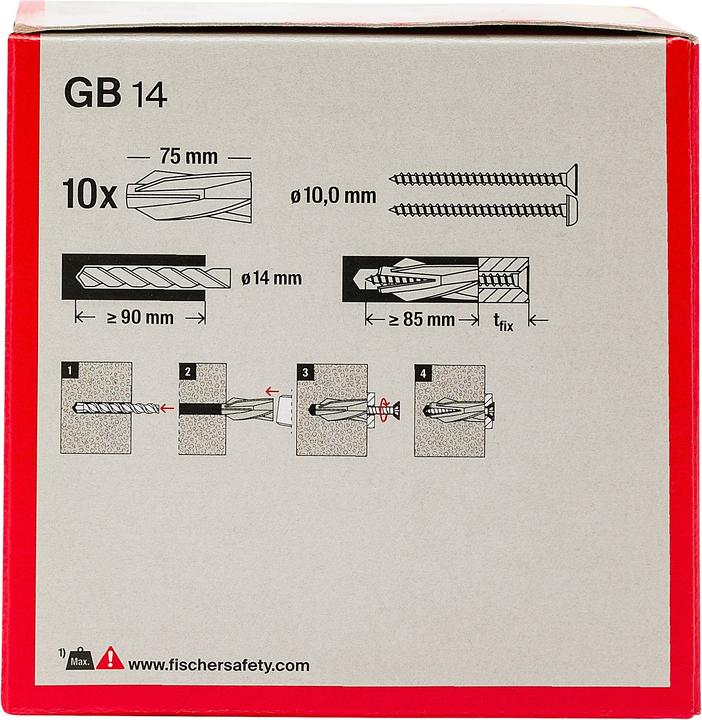 Produktbild Fischer Gasbetondübel GB 14