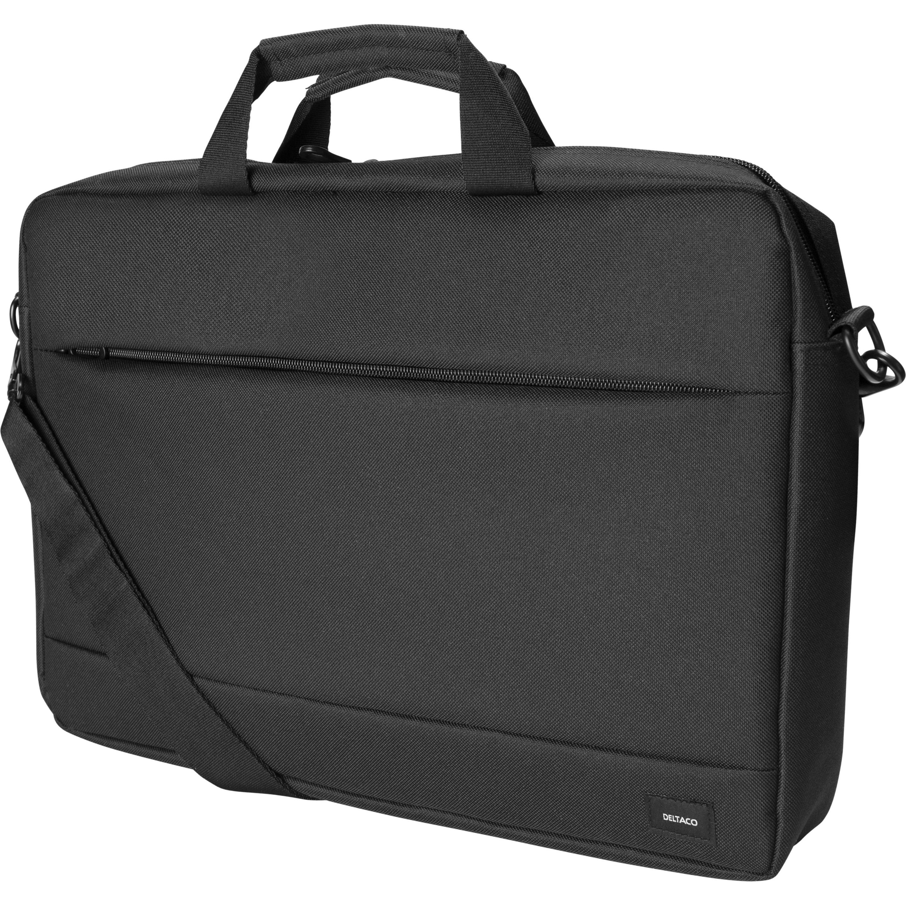 Deltaco Nero Custodia Per Laptop Fino A 15,6", Nera Nv-806 (15.60", Universale), Borsa Per Notebook,