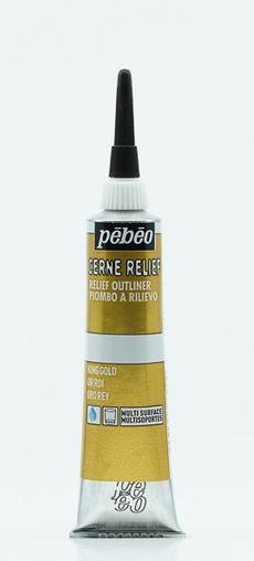 Actual product image Pebeo Cerne Relief (King Gold, 20 ml)