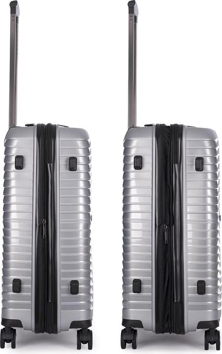 Produktbild Stratic Bright+ 4 Rollen Trolley M 66 cm mit Dehnfalte (73 l)