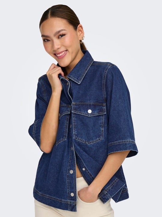 Produktbild Only ONLBELLE Jeanshemd Jeanshemd (S)