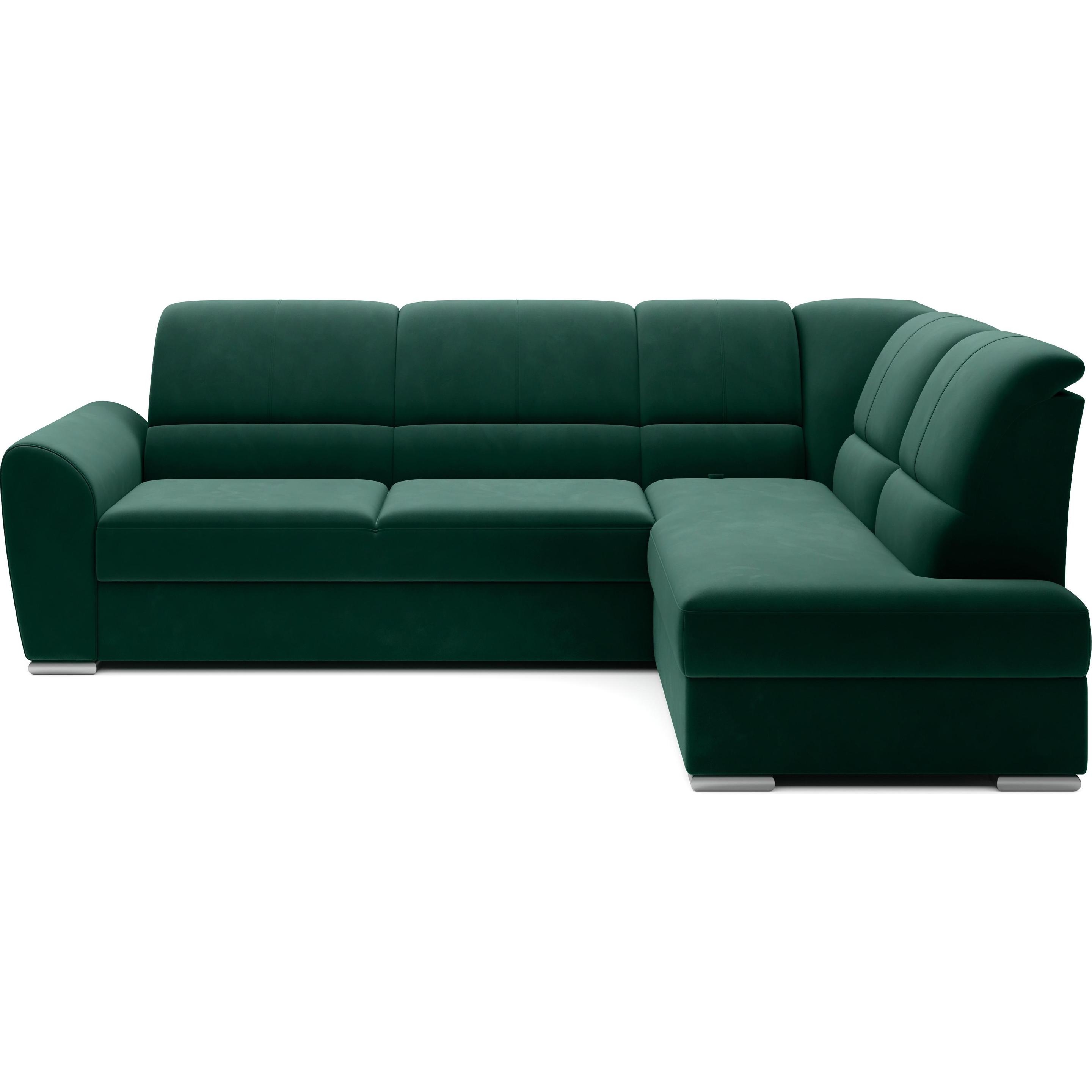 ELTAP, Sofa, Siber (Ecksofa, 3-Sitzer, Bettsofa)