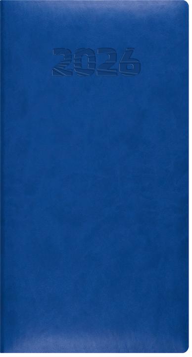 Immagine prodotto Simplex Taschenagenda Simply Flex 2026 6950J2.26 1W/2S blau ML 8.4x15.3cm (A5, Italiano, Inglese, Francese, Tedesco)