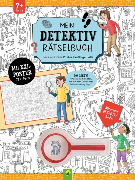 Produktbild Mein Detektiv Rätselbuch (Deutsch)