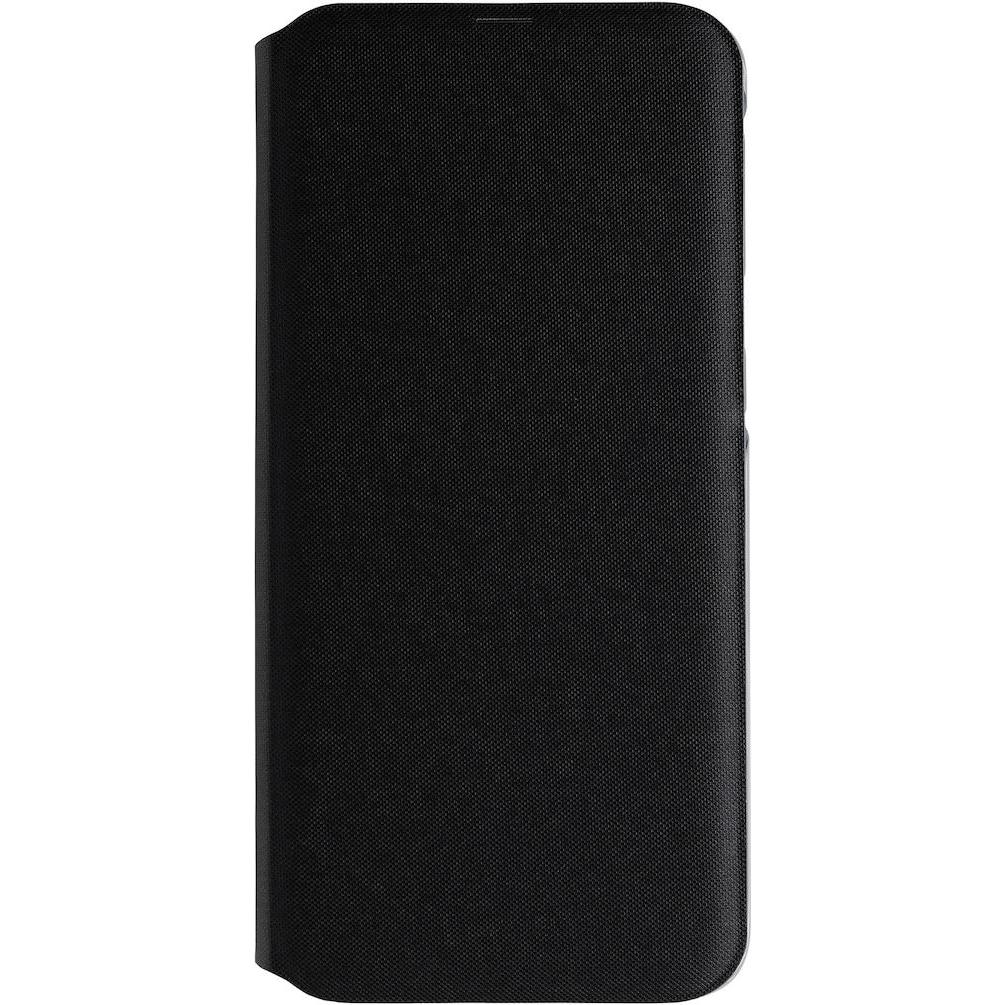 Samsung Wallet Cover (Samsung Galaxy A40), Smartphone Hülle, Schwarz