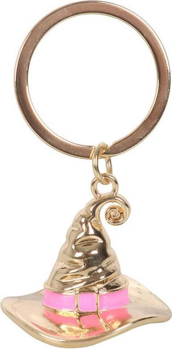 Actual product image Something Different Good Witch Witch Hat Alloy Keyring