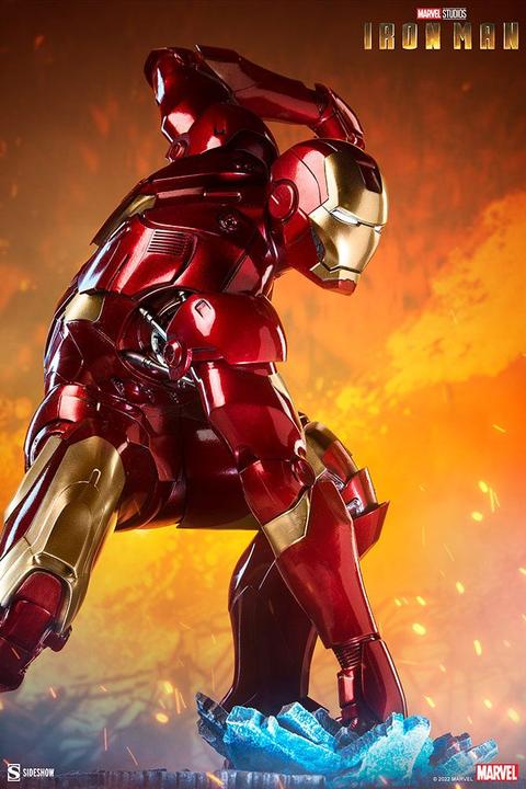 Actual product image Sideshow Iron Man statuette Iron Man Mark III 41 cm