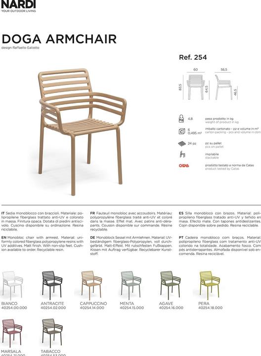 Immagine prodotto Nardi Doga