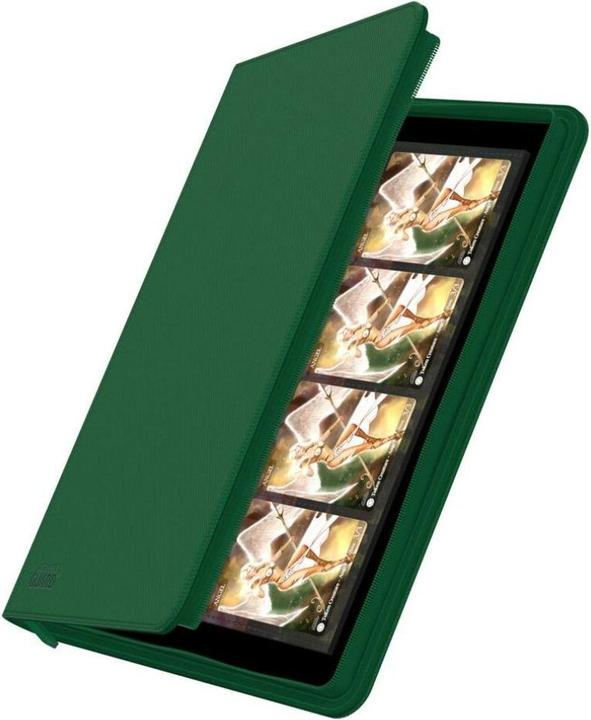 Produktbild Ultimate Guard UGD010436 - Zipfolio 320 – 16-Pocket Xenoskin Kartenmappe, grün