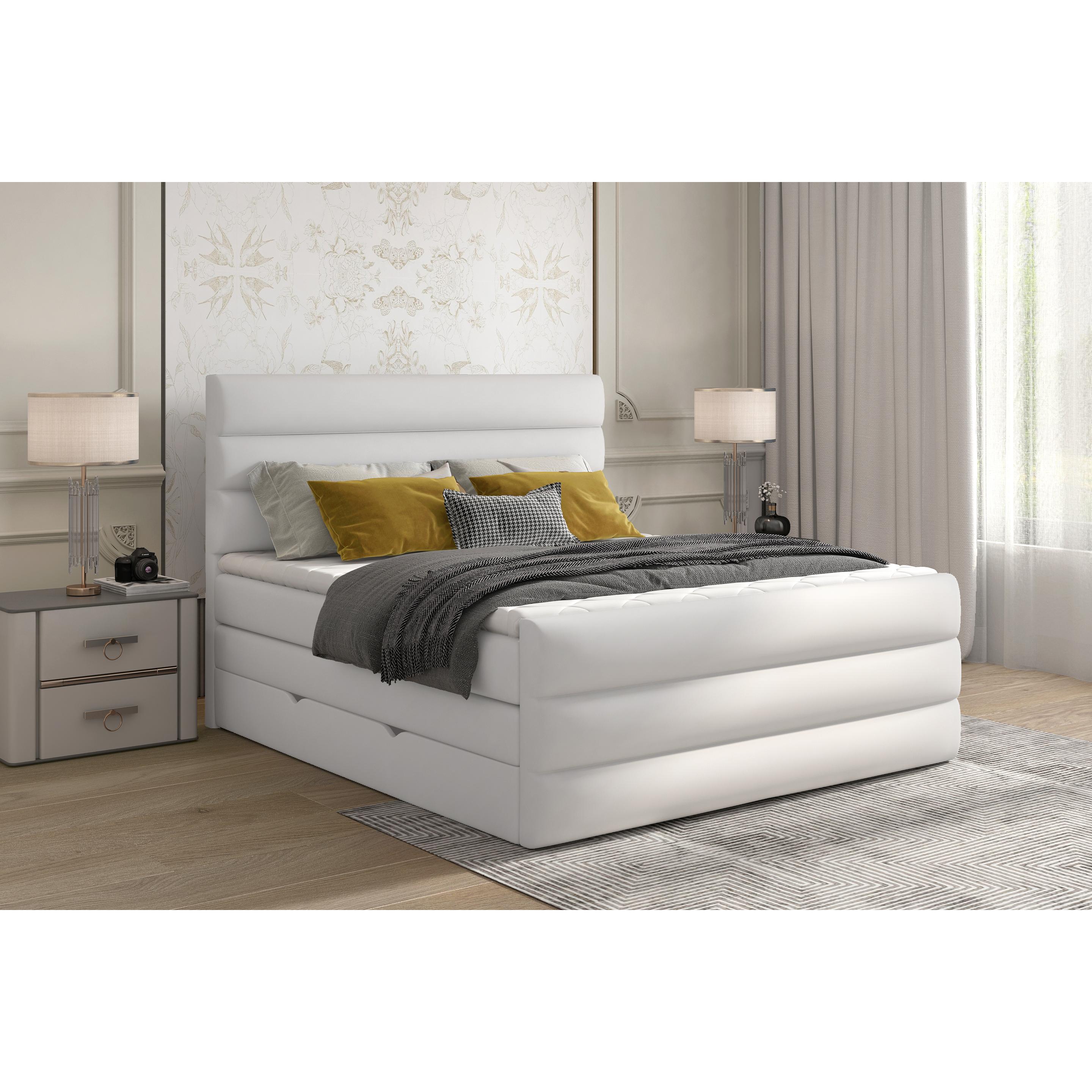 ELTAP, Bett, Cande mit Stauraum (180 x 200 cm)