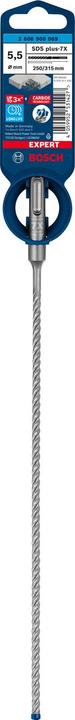 Actual product image Bosch Professional Zubehör Expert SDS plus-7X hammer drill, 5.5 x 250 x 315 mm (5.50 millimetres)