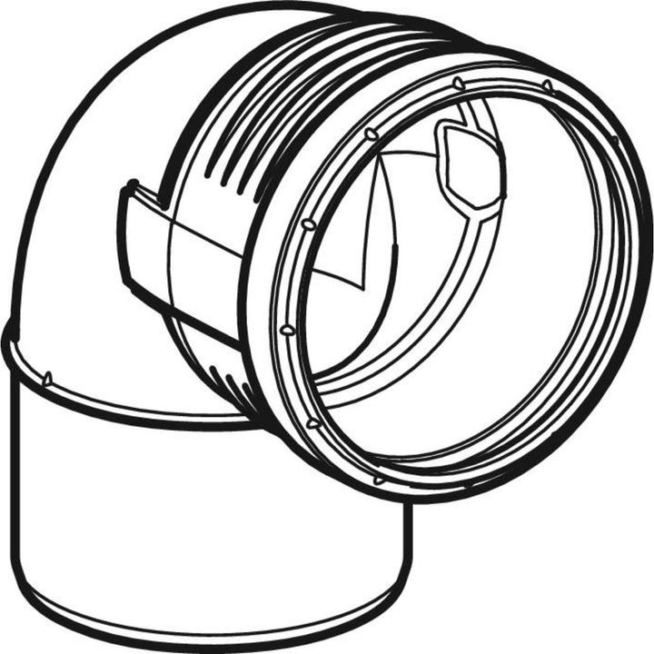 Actual product image Geberit Silent-PP bend 87.5° d32