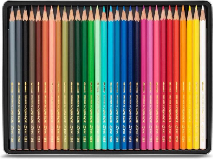 Productafbeelding Caran d'Ache Fancolor Farbstifte Metallschachtel (Veelkleurig, 30 x)