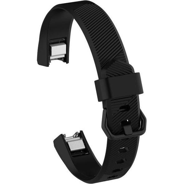 Thumbnail - Strap-it Silikonarmband (Silikon, Alta HR, Alta), Uhrenarmband, Schwarz