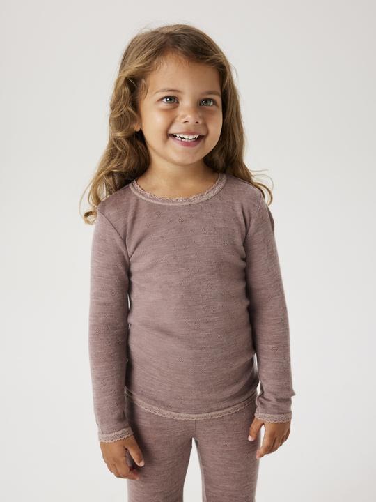 Produktbild Name it Nmfwang Wool Needle Ls Top Solid Noos (98)