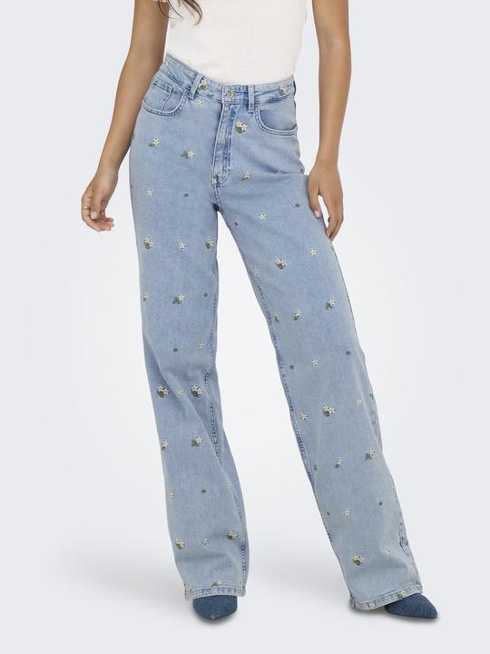 Produktbild Only ONLJUICY Hohe Taille Weiter Beinschnitt Jeans Jeans mit weitem Bein (W27/L34)