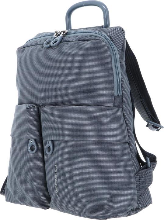 Actual product image Mandarina Duck Lightweight Versatile Backpack with Adjustable Straps and Zippered Pockets