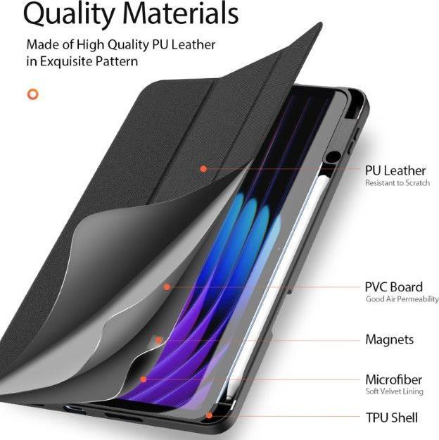 Produktbild Dux Ducis Domo Series Leder Bookcover Hülle (Xiaomi Pad 7 Pro, Xiaomi Pad 7)