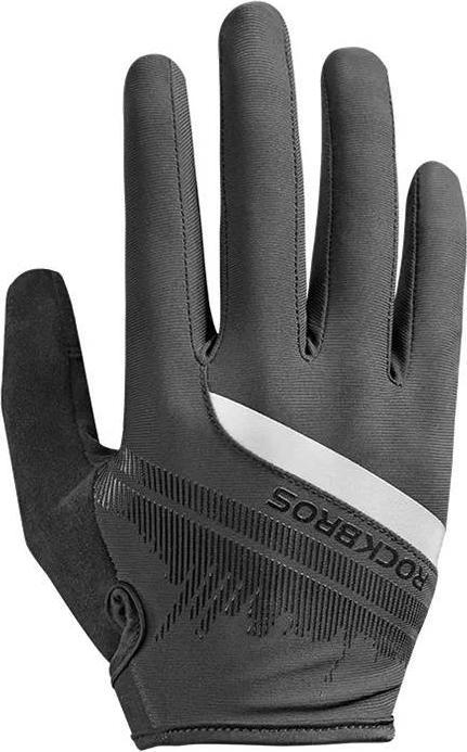 Rockbros Bicycle full gloves S247-1 size M (black)