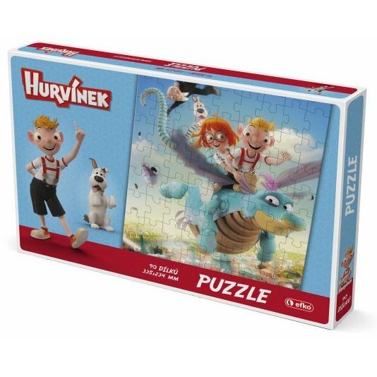 Thumbnail - Efko Puzzle Hurvínek und das magische Museum: 90 Teile