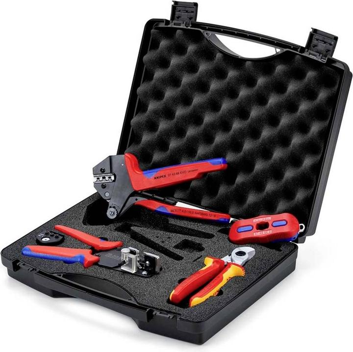 Knipex Werkzeugkoffer PV MC4 / MC4 Evo 2 PV (7 pieces)