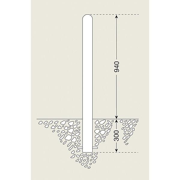 Produktbild kaiserkraft City-Poller
