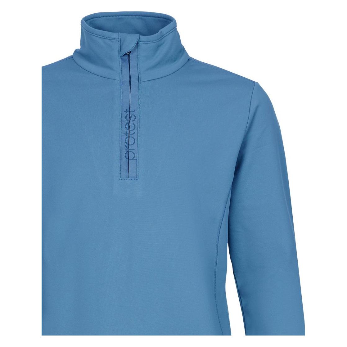 Protest, Mädchen, Pullover, Midlayers 1/4 Zip Refabrizoy Jr 1/4 Zip Active Top, Blau, (176)